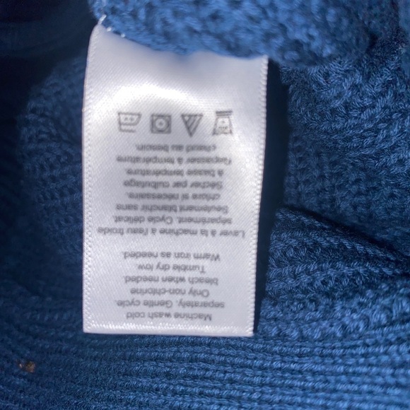 Coldwater Creek Cable mock neck button up Cardigan Size M - Picture 5 of 5